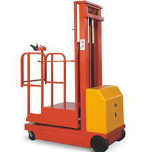 雙門(mén)架全電動(dòng)高位取貨車(chē)
